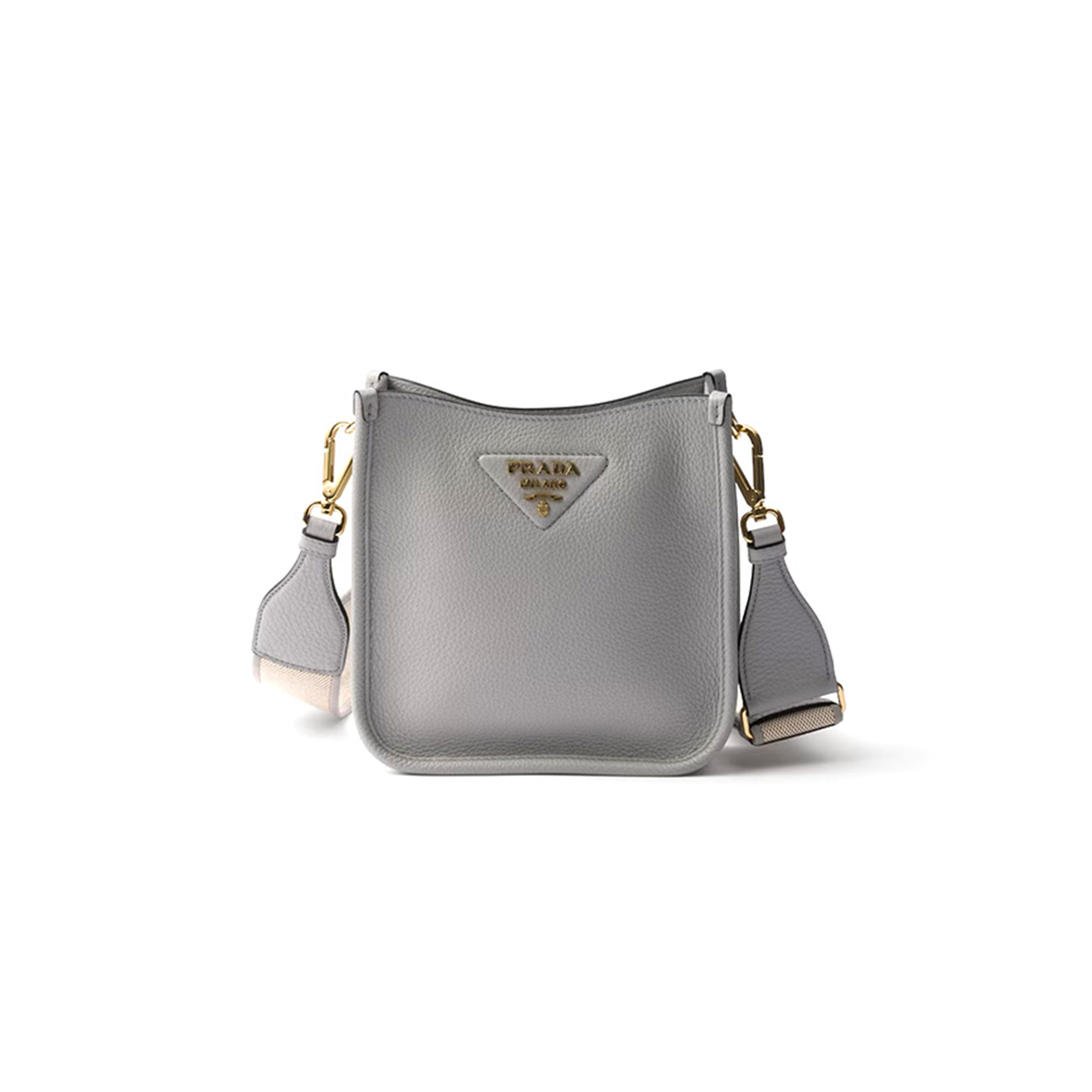 PRADA LEATHER MINI SHOULDER BAG 1BH191 (20*19*6cm)